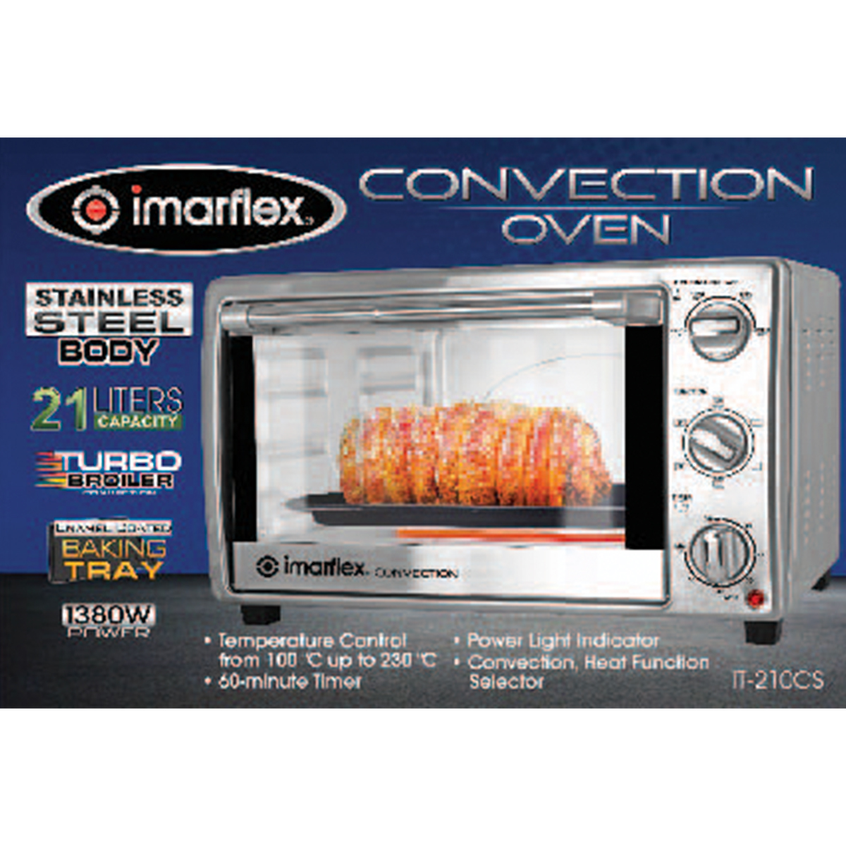 Imarflex IT210CS Convection Oven Imarflex