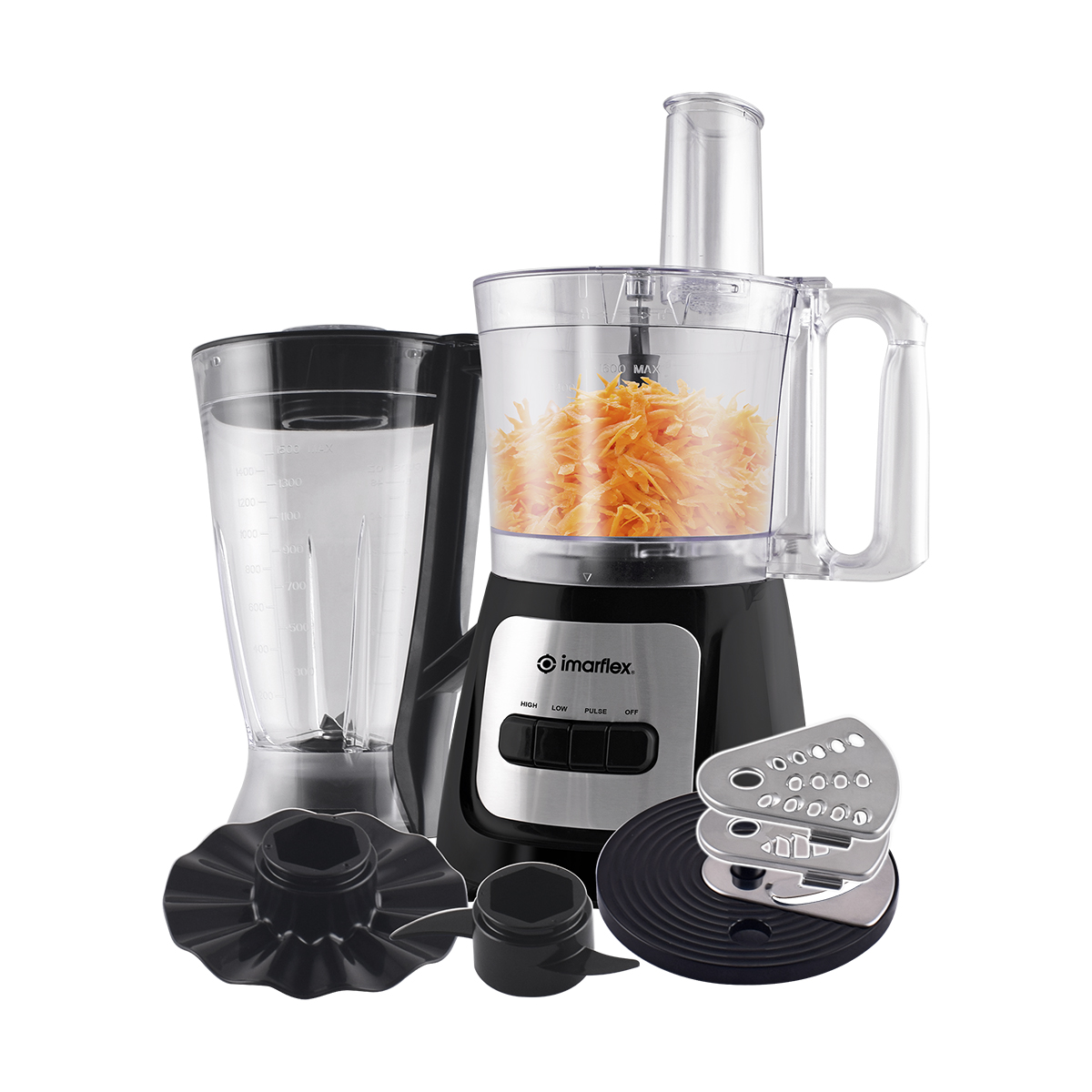 Imarflex MultiPurpose Food Processor (IFP880) Imarflex