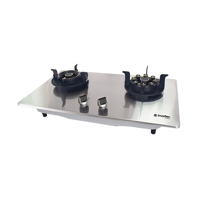 Imarflex 2-in-1 Countertop / Built-in Gas Stove (IG-388BL)