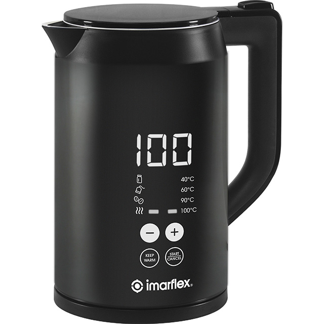 Imarflex 1.5L Smart Insulated Electric Kettle (IKW-715DS)