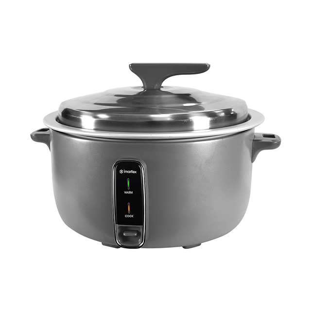 Imarflex Commercial Rice Cooker - 10L/60 Cups (IRC-1000E)