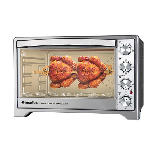 Imarflex 60L Convection & Rotisserie Oven (IT-460CR)