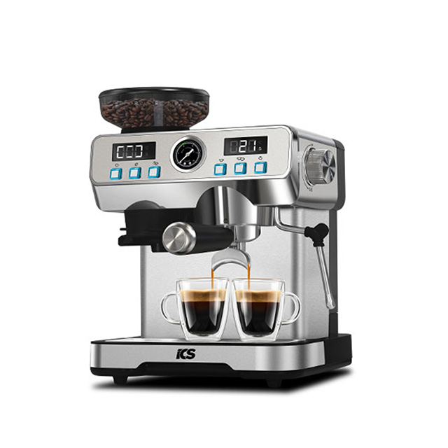 Imarflex 2-in-1 Espreso Machine with Burr Grinder (IEM-522DGS )