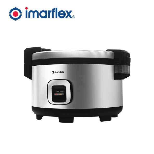 Imarflex Rice Cooker - Ceramic Pot - 5.2L / 28 Cups (IRC-5200C)