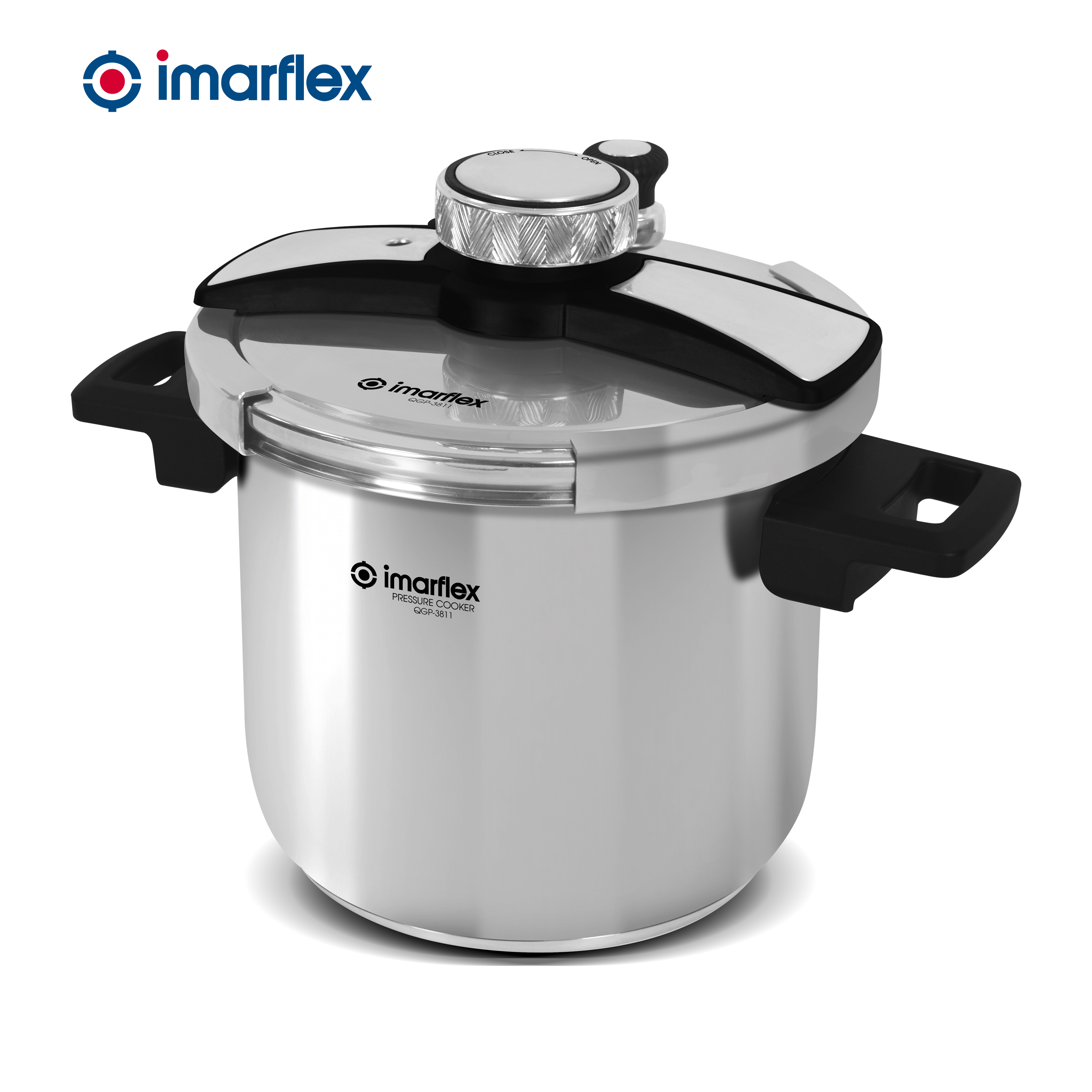 Imarflex 11L Stainless Steel Pressure Cooker (QGP-3811)