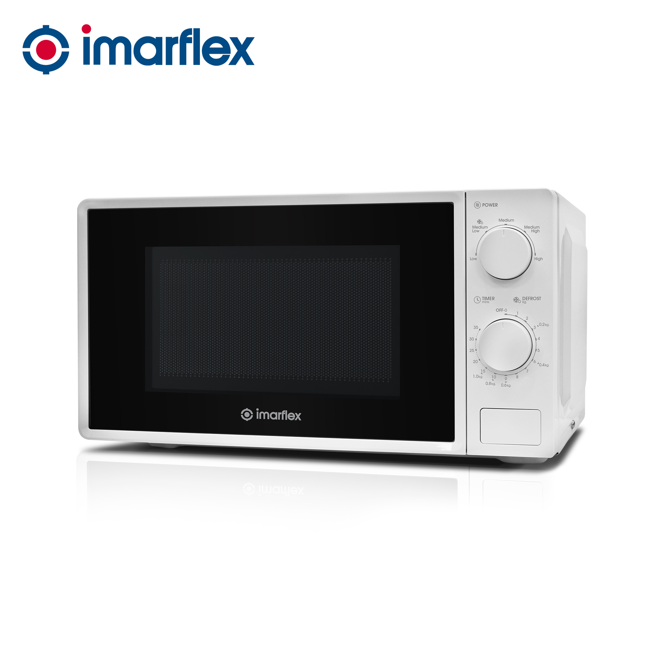 Imarflex 20L Microwave Oven White (MO-J20RW)
