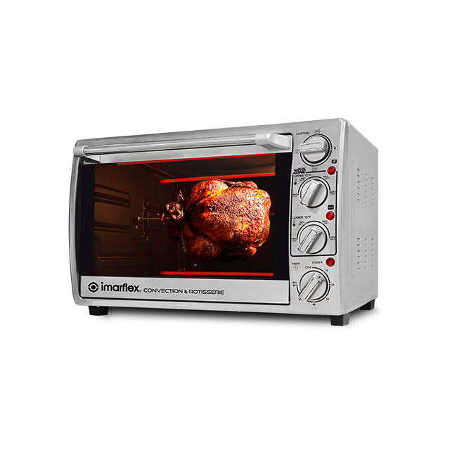 Imarflex IT-350CRS 3 in 1 Convection & Rotisserie Oven